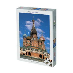 Puzzle Jigsaw Rompecabezas Tomax Catedral San Basilio Moscú, Rusia X 1000 Piezas