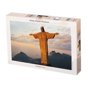 Puzzle Jigsaw Rompecabezas Tomax Cristo Redentor Rio De Janeiro X 1000 Piezas