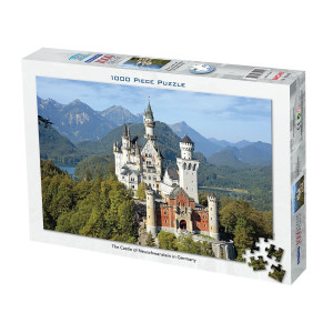 Puzzle Jigsaw Rompecabezas Tomax Castillo Neuschwanstein - Schwangau, Alemania X 1000 Piezas