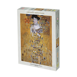 Puzzle Jigsaw Tomax Rompecabezas Retrato de Adele Bloch-Bauer I - Gustav Klimt X 1000 Piezas
