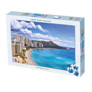 Puzzle Jigsaw Rompecabezas Tomax Waikiki Hawai X 1000 Piezas