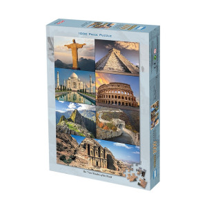 PUZZLE LAS 7 MARAVILLAS DEL MUNDO (100-261)*12