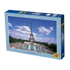 PUZZLE ILUM. TORRE EIFFEL (100-327)*12