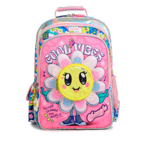 Mochila 18" Flower Bt89 Chimola