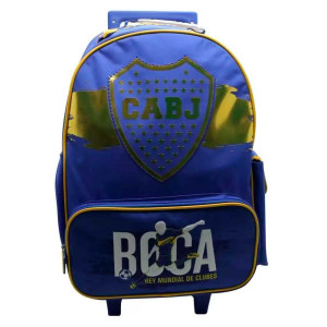 Mochila Boca Juniors 18" Carro Bo486