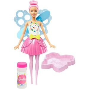 Barbie Dreamtopia Muñeca Hada Burbujas Mágicas 