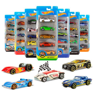 SUPER PAQUETE DE 5 HOT WHEELS (1806)*12