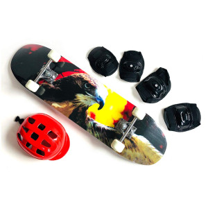 SKATE CON FUNDA-CASCO Y RODILLERA (HB02)*6