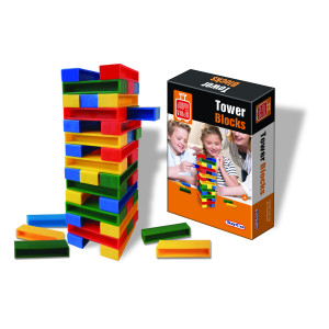 Juego De Mesa Tower Blocks Juego De Viaje Toyco 20049