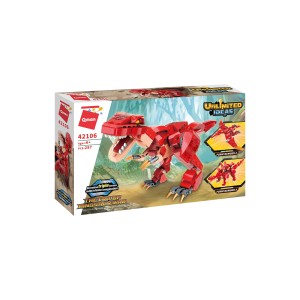 Bloques Ladrillos Lego Tiranosaurio Rex Jurassic World 3 En 1 287 Piezas GianToys C41206
