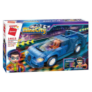 Bloques Ladrillos Lego Auto Bugatti Racing Car Serie Kami Gt-16 179 Piezas GianToys C14015