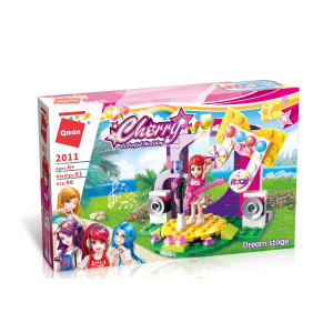 Bloques Ladrillos Lego Escenario De Ensueño Cherry Colorful Holiday Series 90 Piezas GianToys C2011