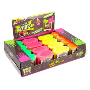 POWER SLIME DUO COLORES FLUO (3242)*32