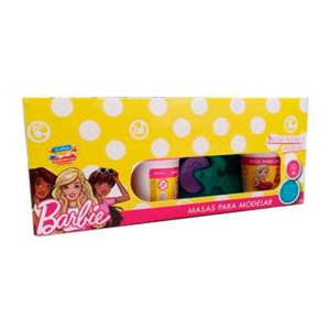 Juego De Masa Barbie x 3 Unidades Chikimasa 605