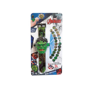 RELOJ PROYECTOR HULK (2544)
