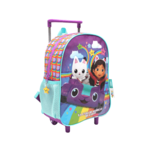 Mochila Carro 12" Gabby Arco Iris