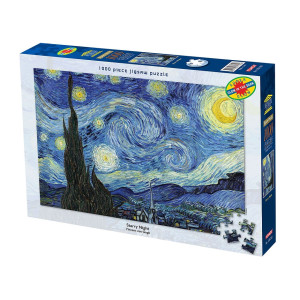 PUZZLE ILUM. STARRY NIGHT (100-342)*12