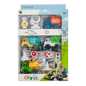 SET CAMIONCITOS PRIMERA INFANCIA (AU00710)*24