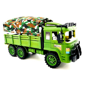 CAMION MILITAR A FRICCION (AU00765)*36