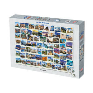 Puzzle Jigsaw Rompecabezas Tomax World Travel Collage X 4000 Piezas