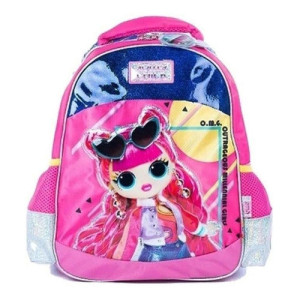 MOCHILA ESPALDA 14 LOL METALIC (85700)*12