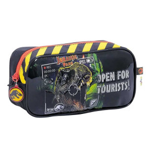 Cartuchera Jurassic World Camara 77111 Wabro