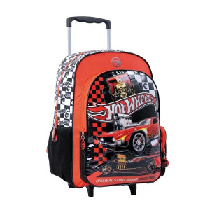 Mochila Carro 18 Hot Wheels Red Cars 75115 Wabro