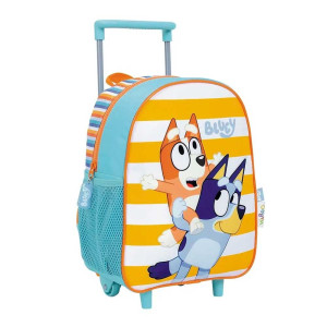 Mochila Carro 12" Bluey Rayas 57903 wabro