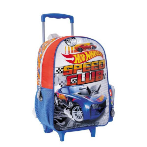 Mochila Carro 16" Hot Wheels Speed Club 75103 Wabro