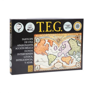 Teg I Clásico Juego De Mesa Estrategia Original Yetem 80110