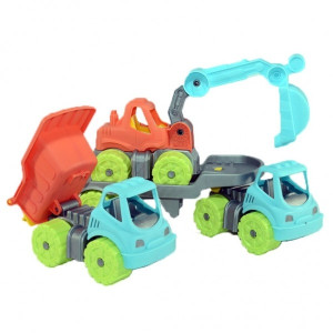 CAMION FRONTAL + TRAILER + RETRO INFANTIL (684)*12