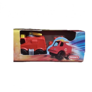 Set De Camión Bombero Y Camioneta X2 Duravit 367