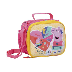Lunchera Peppa Pig Corazon 55402