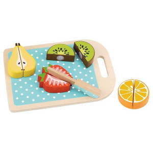 JUEGO DE MADERA FRUTAS PARA CORTAR (35273)*6 