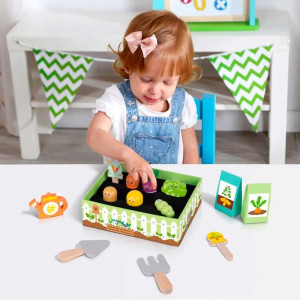 Tooky Toy Juego Didactico De Madera Jardineria 35231