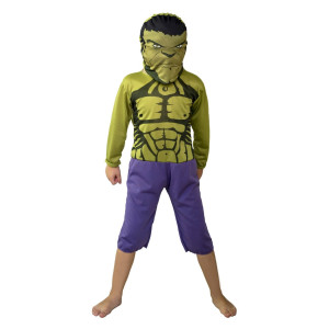 DISFRAZ ECONOMICO HULK T1 (CAD8210)