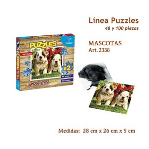 PUZZLES MASCOTAS 48/100Pzas. (2338)*16