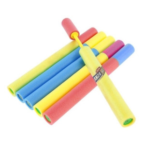 Tubo Pistola Lanza Agua Lanzador Para Pileta De 40 Cm Retractil Tipo Flota