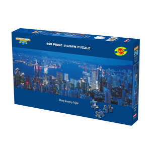 PUZZLE ILUM. HONG KONG DE NOCHE (950-051)*12