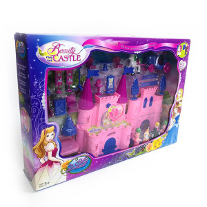Castillo Grande Princesas Con Accesorios y Muñeca