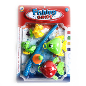 Juego Fishing Game Pesca Peces Caña De Pescar Juguete Didáctico 