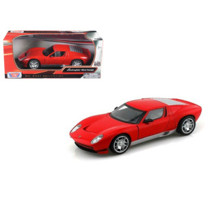 Auto Lamborghini Miura Concept Escala 1:24 Metal Colección Motormax
