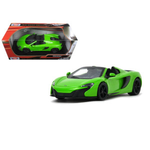 Auto McLaren 650S Spider Escala 1:24 Metal Colección Motormax