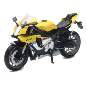 Moto Yamaha Yfz R1 Pista Amarilla Escala 1:12 New Ray Colección 