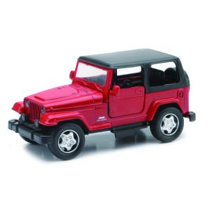 JEEP WRANGLER FREE WHEELS 1:32 MET103)*12