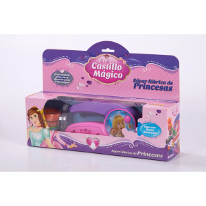 Juego De Masa Maquina Con Moldes Princesas 