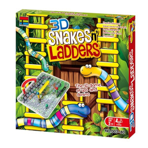 JUEGO DE MESA SNAKE & LADDER (007-80)*24