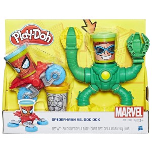 Play-Doh MVL Spiderman vs Doc Ock Set B9364 Hasbro