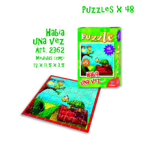 Puzzle Rompecabezas Infantil Habia Una Vez 48 Piezas