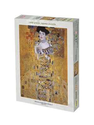 Puzzle Jigsaw Tomax Rompecabezas Retrato de Adele Bloch-Bauer I - Gustav Klimt X 1000 Piezas